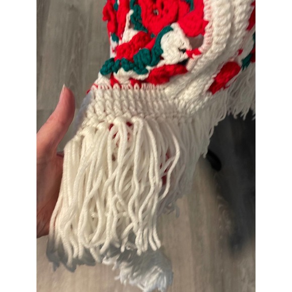 70x48” Roseanne granny hand made afghan blanket - Picture 8 of 9